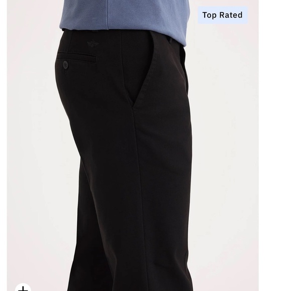 Docker orig tot 
Black Straight-Leg Pants - Picture 3 of 5